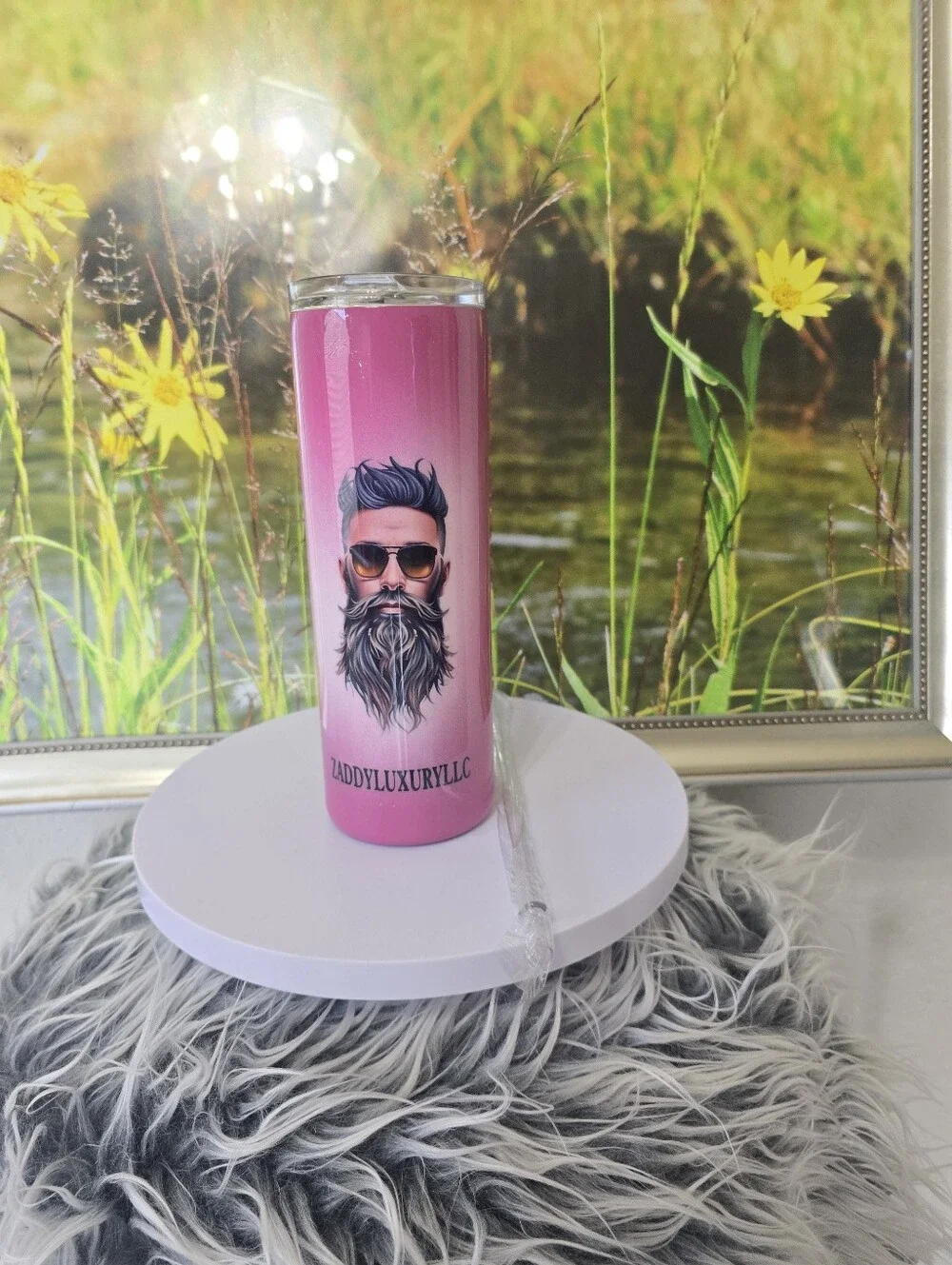 Custom 20oz Skinny Tumbler | Personalized Photo Logo Business Cup | Custom Gift